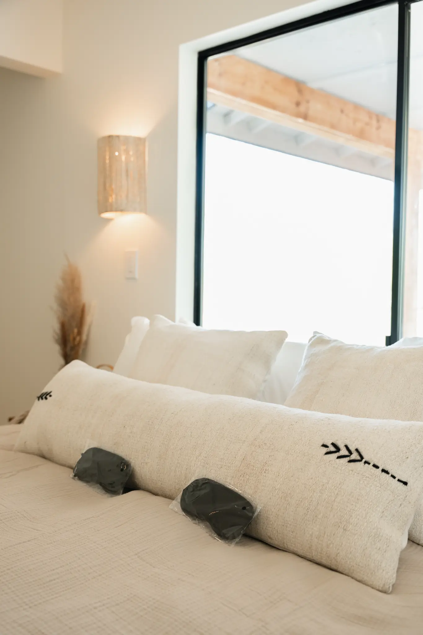 Bedroom Two — pillow detail