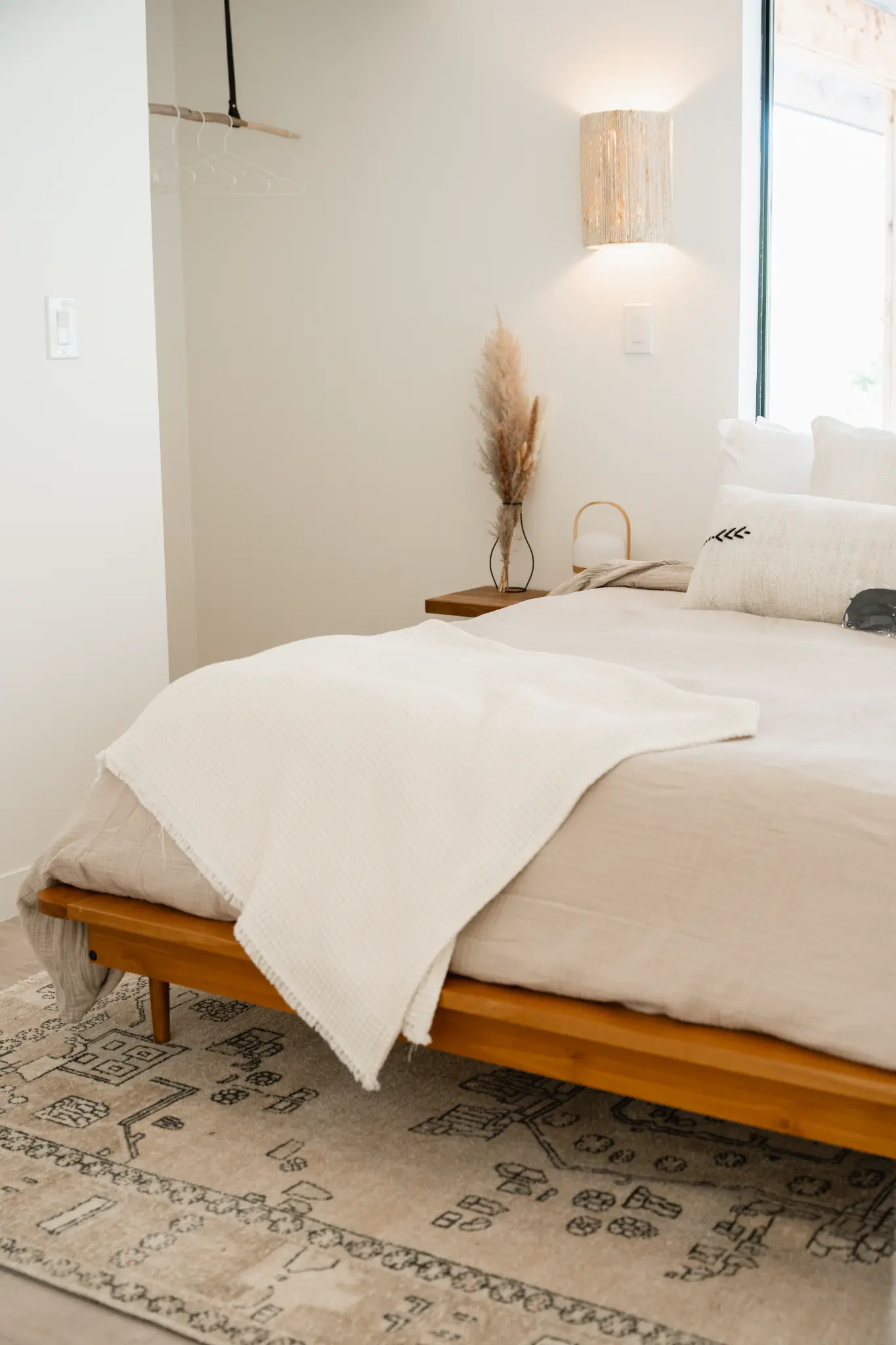 Bedroom Two — rug and rail